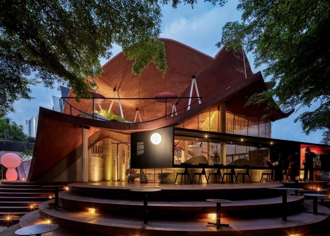 BIM Architecture | Tree Crown Garden Tanatap/RAD+ar (Research Artistic Design+Architecture)
