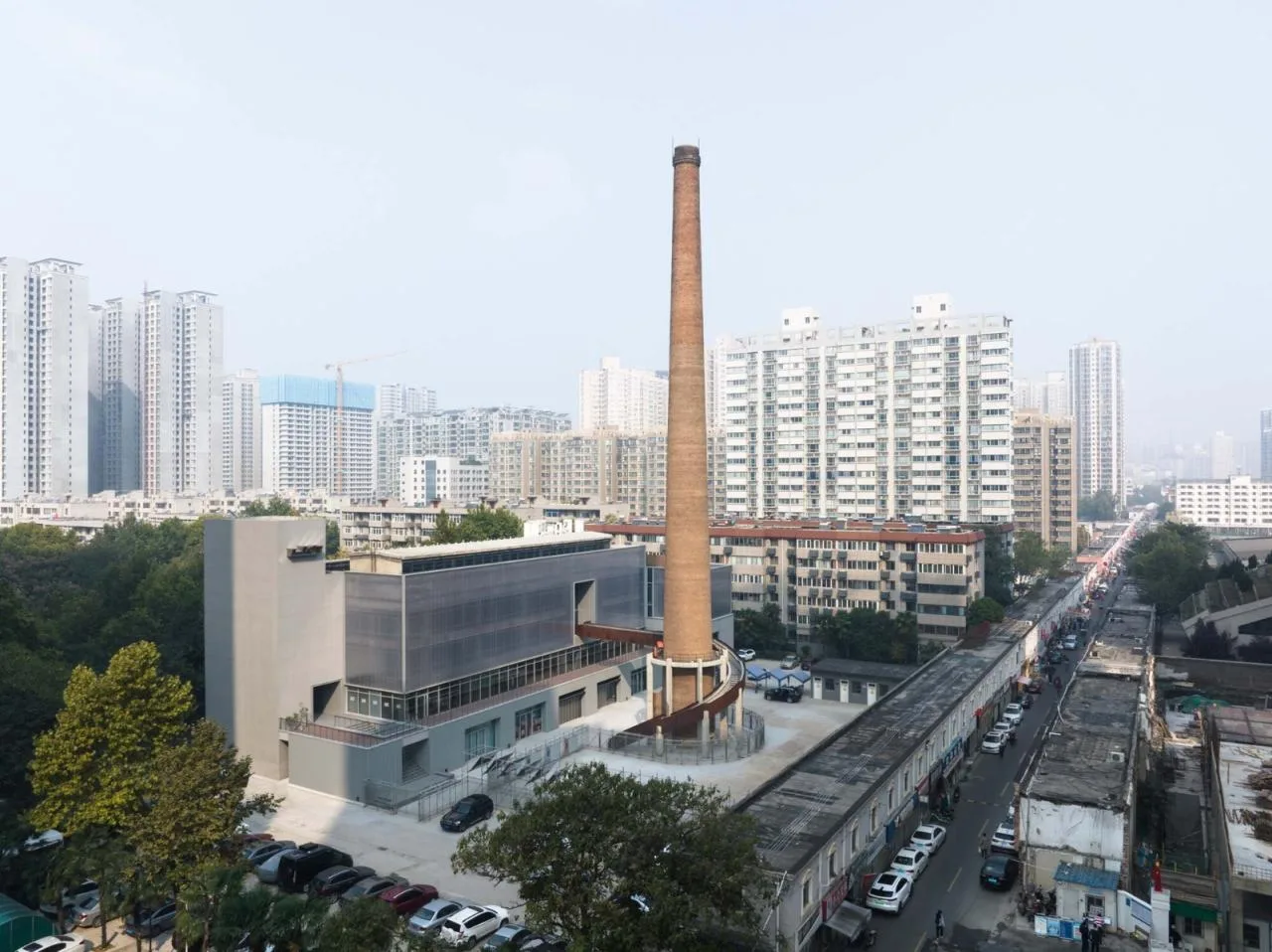BIM Architecture | Shanhui Art Community, Boiler Room Renovation/Daily Construction in the Living Area of Xi'an Petroleum University