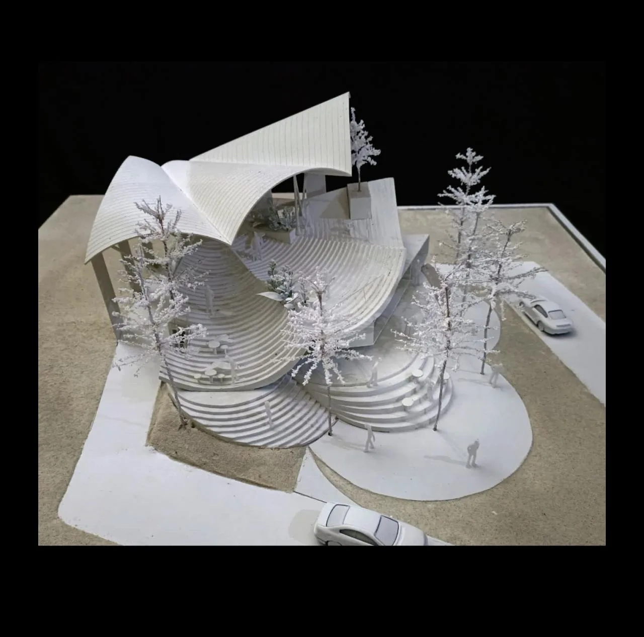 BIM Architecture | Tree Crown Garden Tanatap/RAD+ar Model Diagram