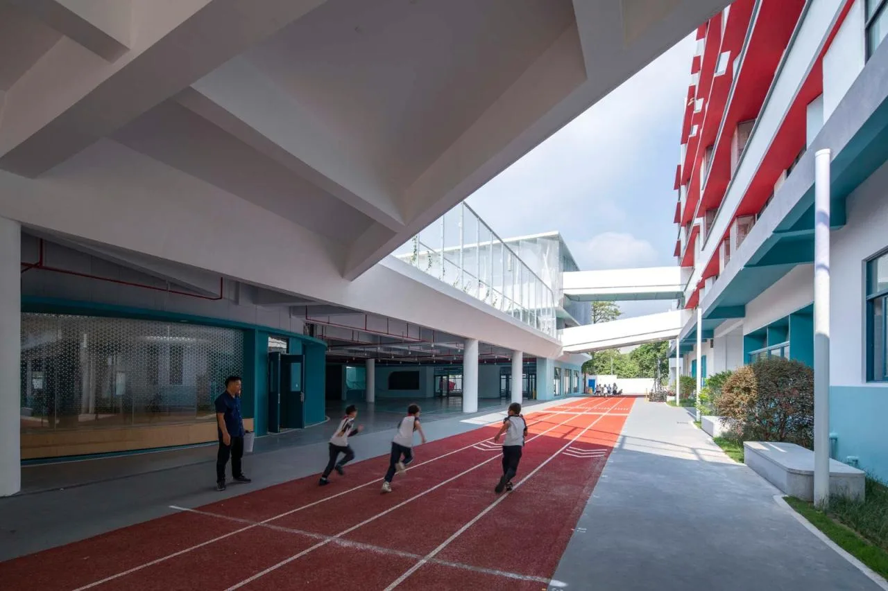 BIM Architecture | Renovation of Longjiang Foreign Language School Affiliated Primary School (Wanggang Primary School)/Vertical Beam Society Architecture