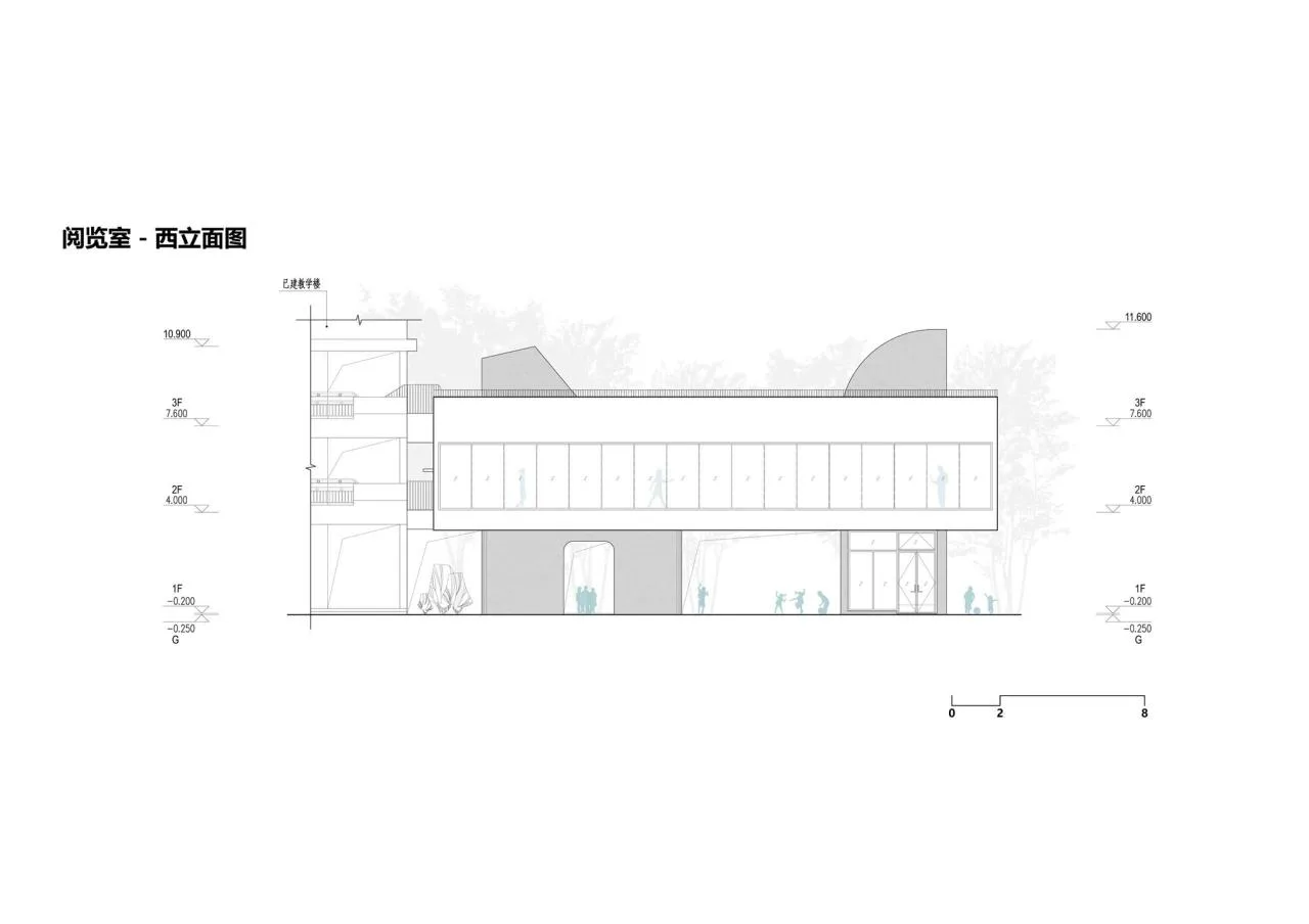 BIM Architecture | Renovation of Longjiang Foreign Language School Affiliated Primary School (Wanggang Primary School)/Vertical Beam Society Architecture