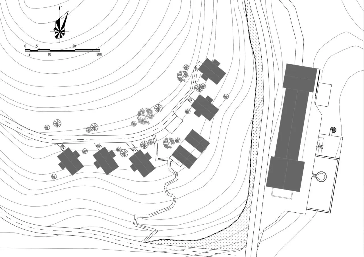 BIM Architecture | Valley Villa in the Stretching Mountains: Yaojia Yangxin Villa/Shanghai Yaoshun Architectural Design Co., Ltd