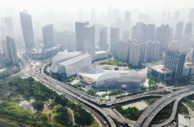 Wuhan Library New Building: Winning 'Knowledge Canyon' Design by MVRDV and Zhejiang University Campus-BIM WORLD