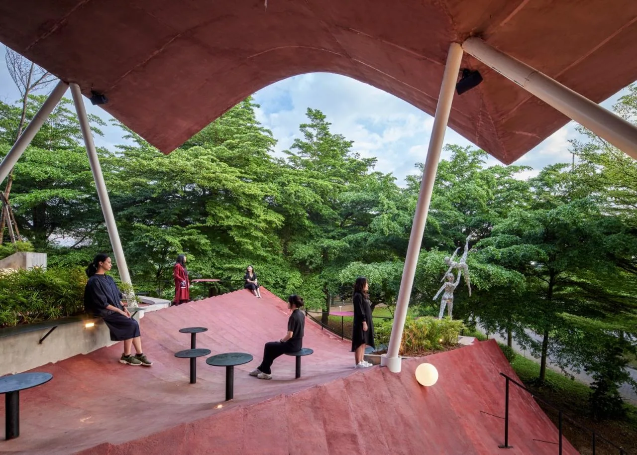 BIM Architecture | Tree Crown Garden Tanatap/RAD+ar (Research Artistic Design+Architecture)
