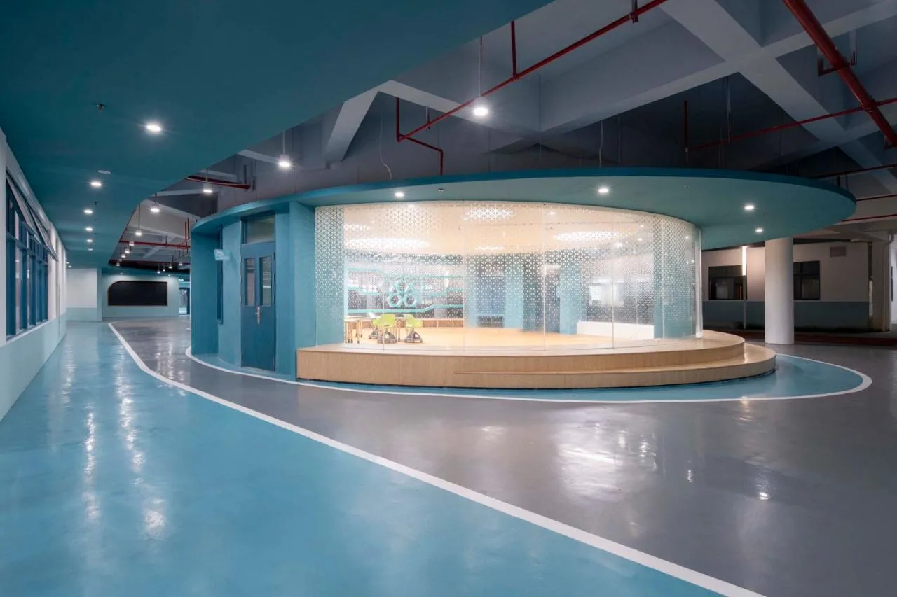 BIM Architecture | Renovation of Longjiang Foreign Language School Affiliated Primary School (Wanggang Primary School)/Vertical Beam Society Architecture