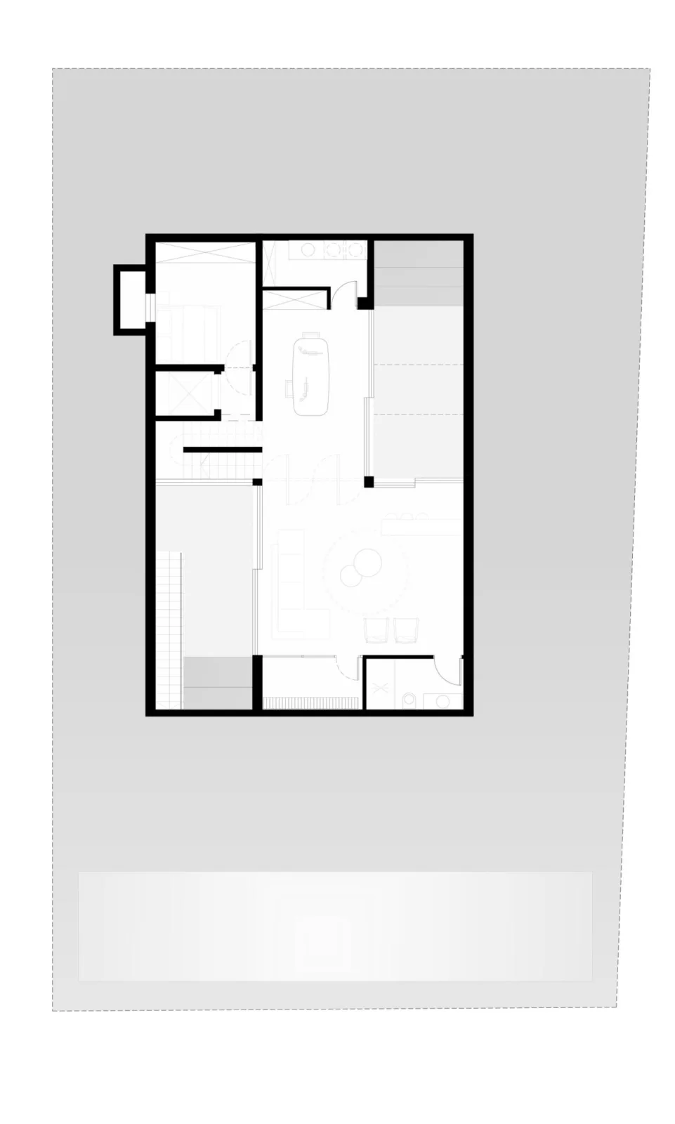BIM Architecture | A 'gradually disappearing' wall, dissolving pixel houses/Anderman Architects