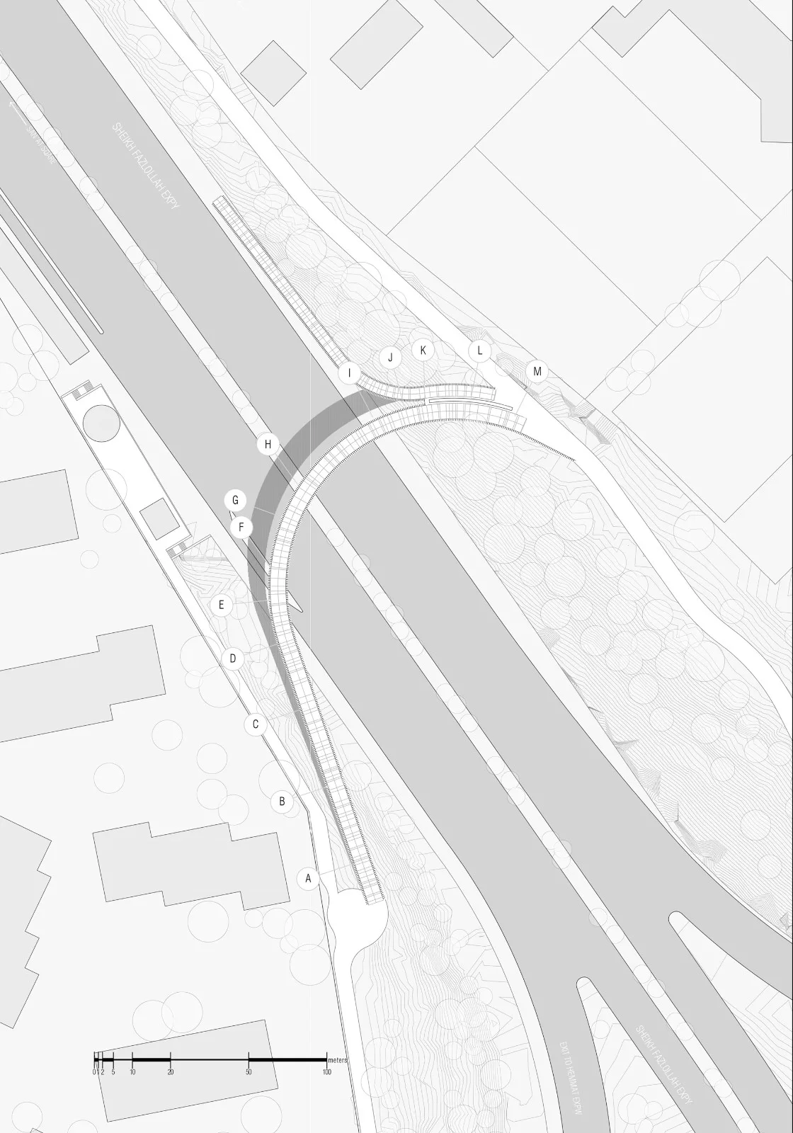 BIM Architecture | Tandorosti 'U-shaped' Bridge/Katoum Architecture Studio