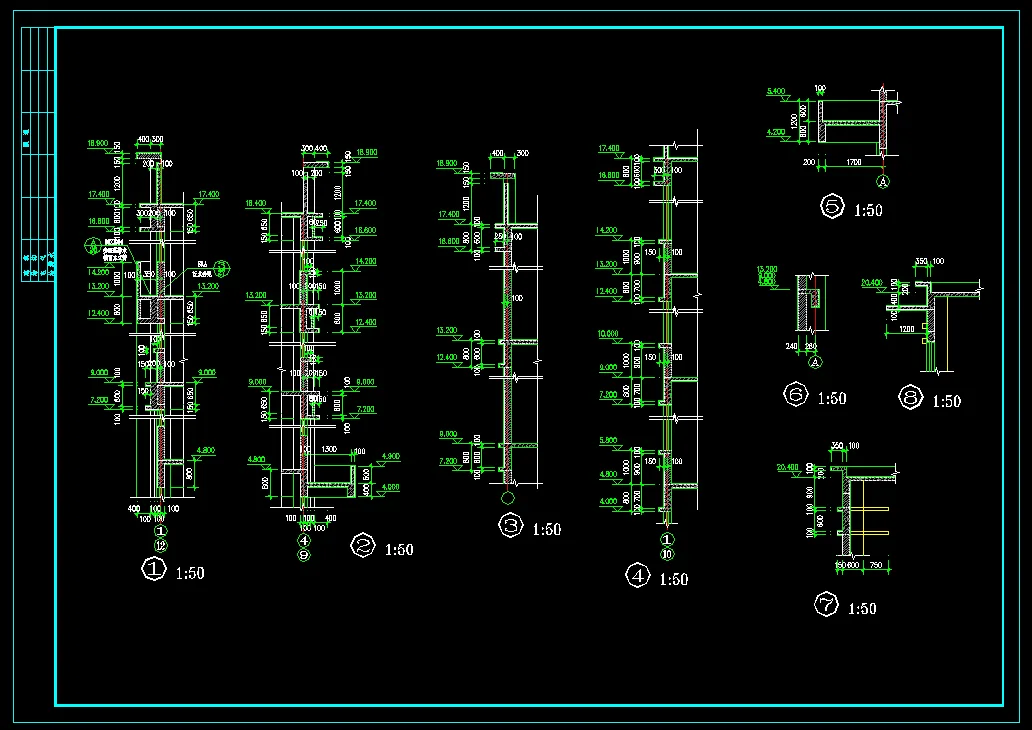 62 sets of CAD architectural structure construction drawings and DWG drawings for large and medium-sized industrial projects