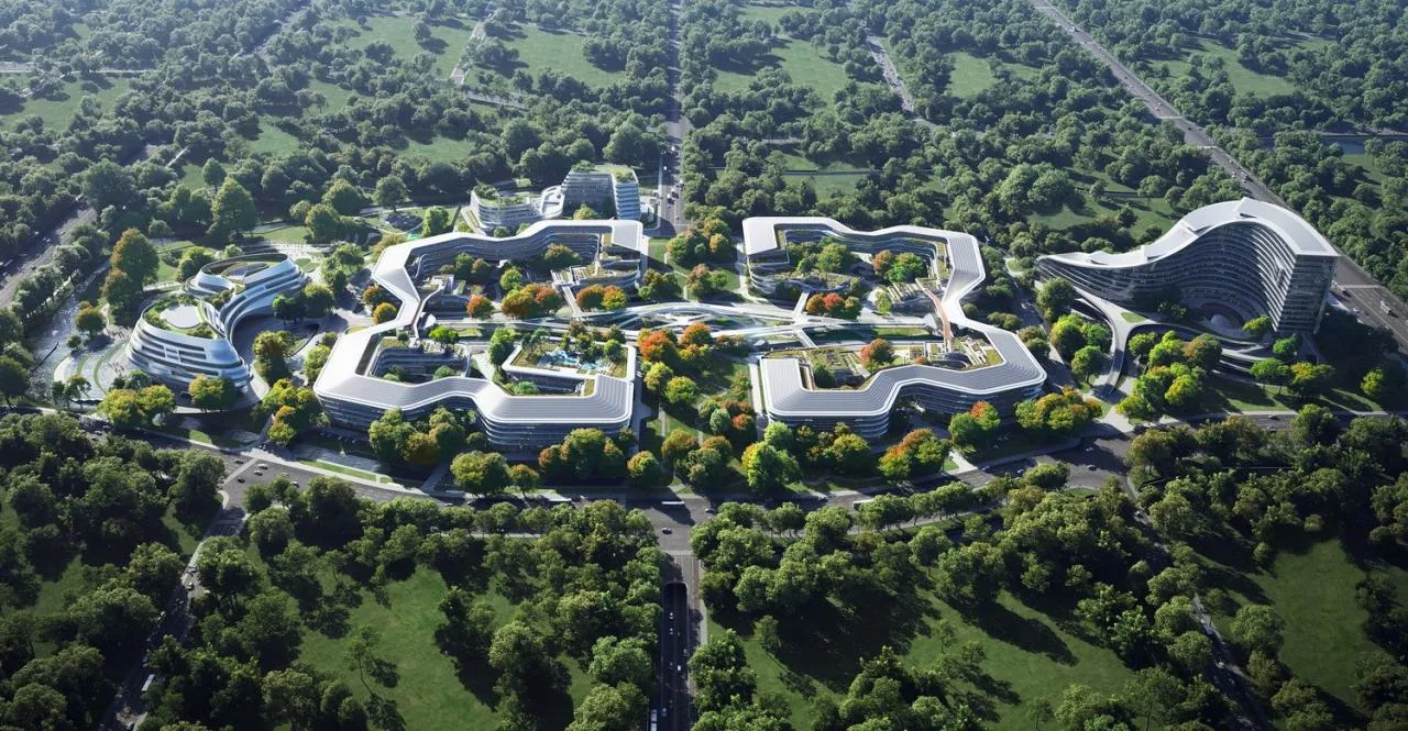 BIM Architecture | Listen to the Future: iFlytek Global Headquarters/Meng Fanhao Line+Architecture Firm