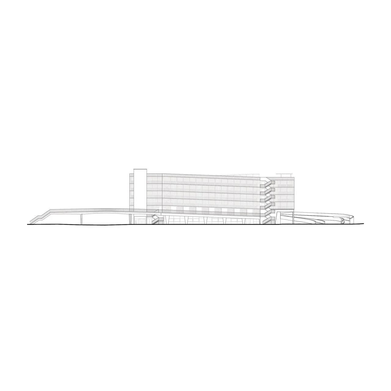 BIM Architecture | Precision Control, MHZN Switzerland Zugspitze North Station Mobile Hub/Hosoya Schaefer Architects