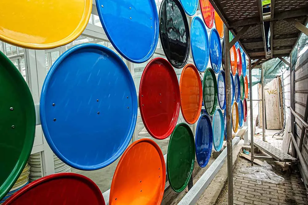 BIM Architecture | Barrel Cover Skin, CNAD Art and Craft Design Center/Ramos Castellano Arquitectos