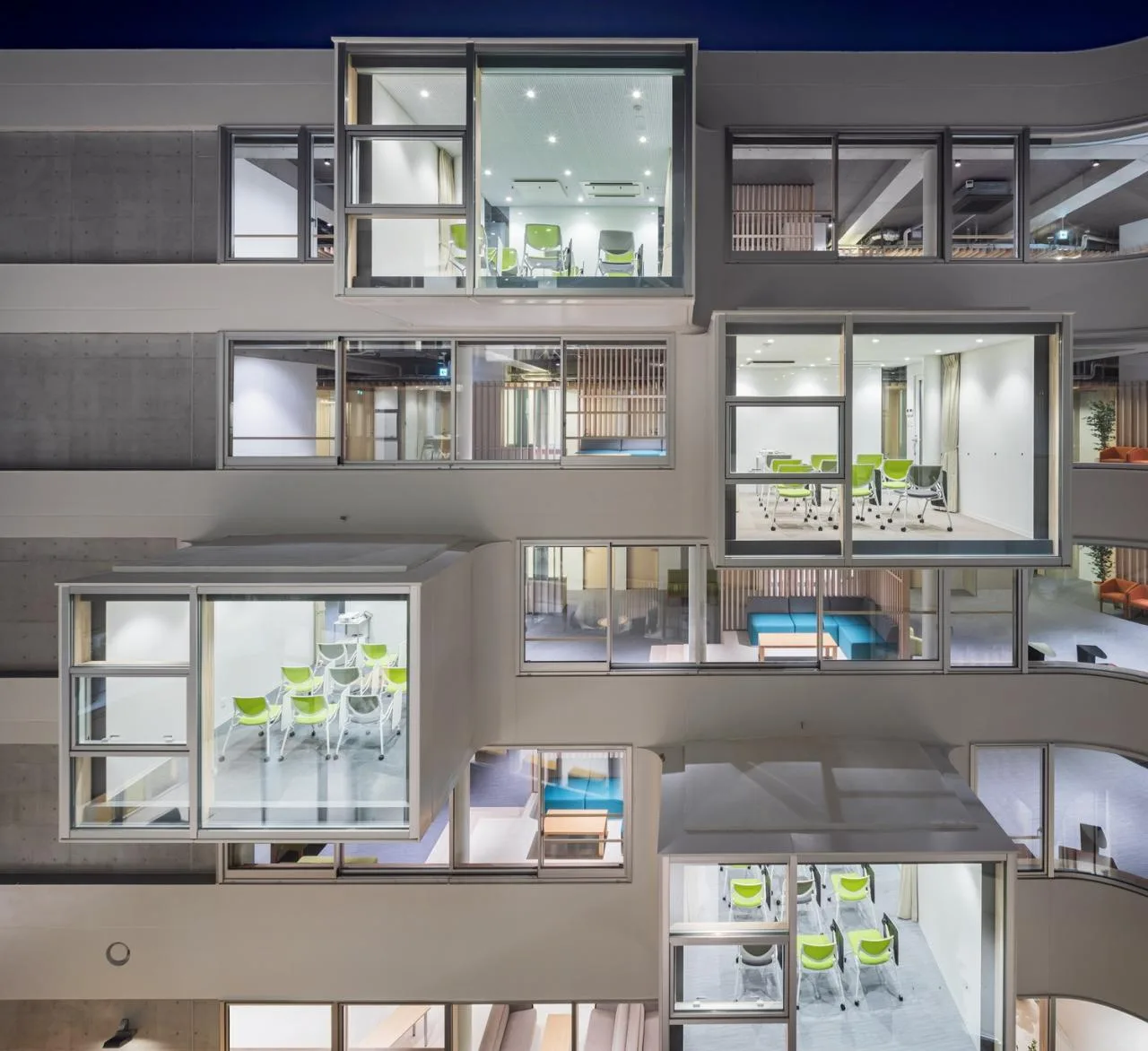 BIM Architecture | Oriental University Ai Fourth Building Center/Ishimoto Architectural