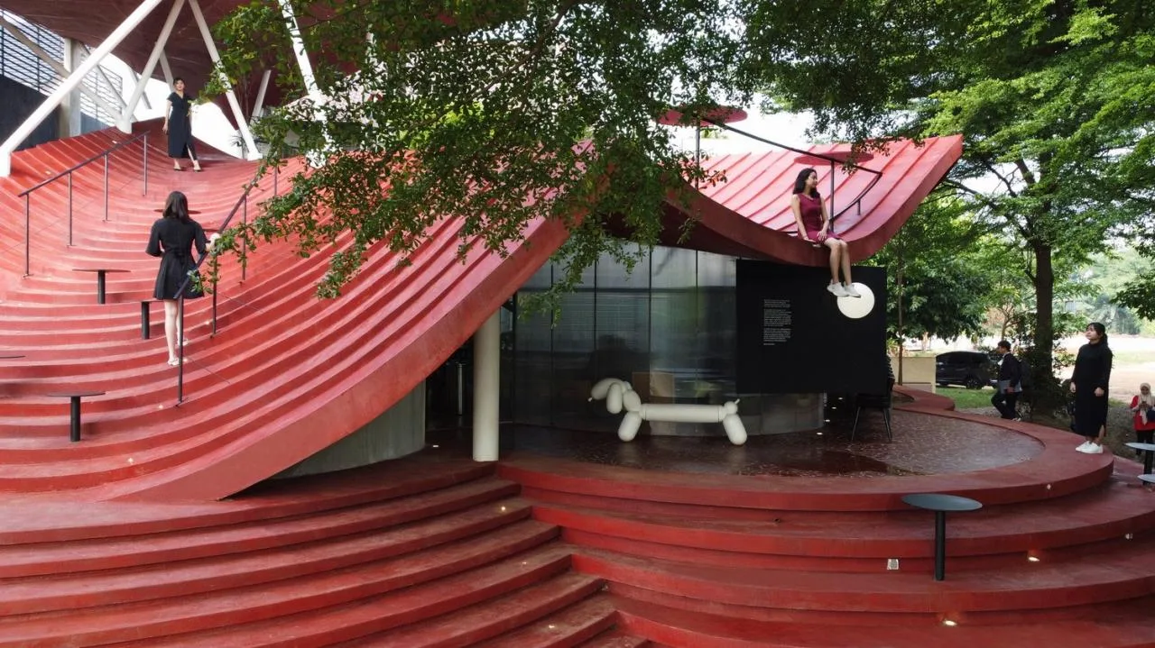 BIM Architecture | Tree Crown Garden Tanatap/RAD+ar (Research Artistic Design+Architecture)
