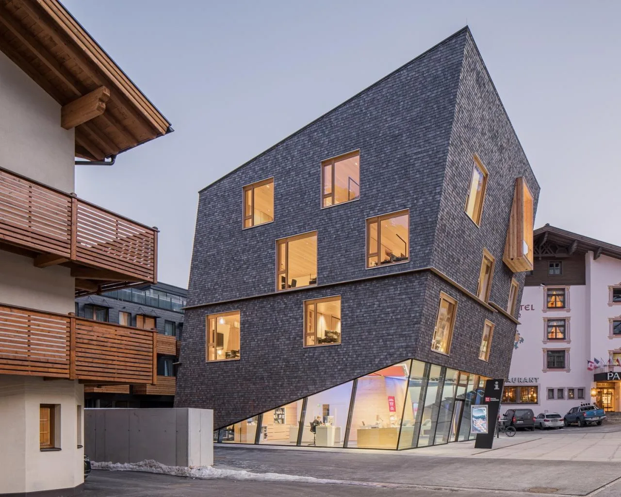 BIM Architecture | Ötztal Tourist Center/Obermoser+Partner Architekten