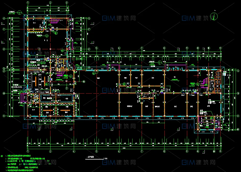 68 sets of CAD architectural structure construction drawings and DWG drawings for small and medium-sized factories in industrial projects