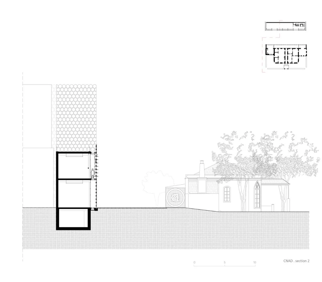 BIM Architecture | Barrel Cover Skin, CNAD Art and Craft Design Center/Ramos Castellano Arquitectos