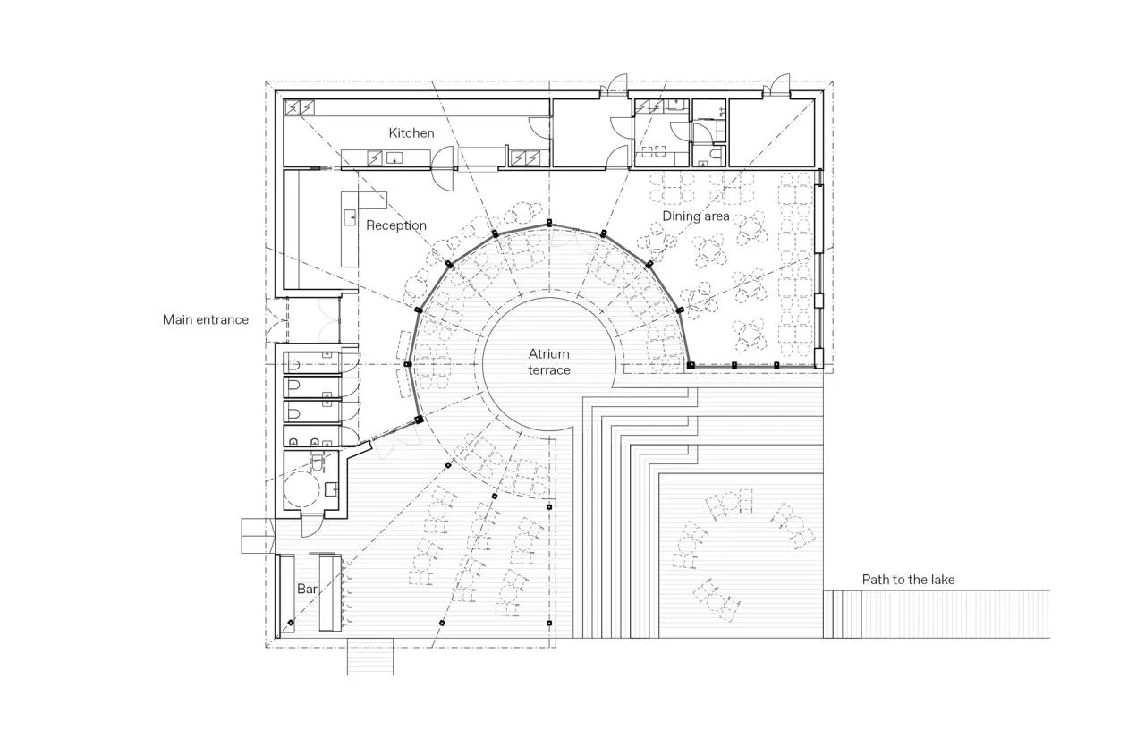 BIM Architecture | Forest and Water, Pistohiekka Resort/Studio Puisto