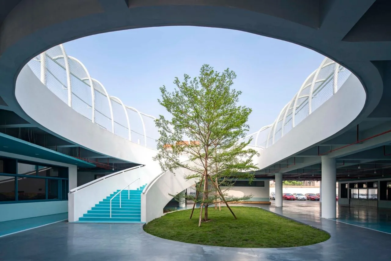 BIM Architecture | Renovation of Longjiang Foreign Language School Affiliated Primary School (Wanggang Primary School)/Vertical Beam Society Architecture