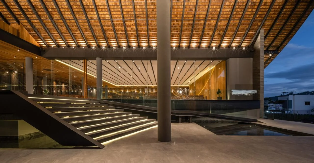 BIM Architecture | Mega scale Thai restaurant Keereetara/IDIN Architects
