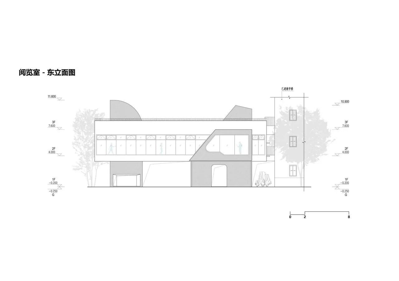 BIM Architecture | Renovation of Longjiang Foreign Language School Affiliated Primary School (Wanggang Primary School)/Vertical Beam Society Architecture