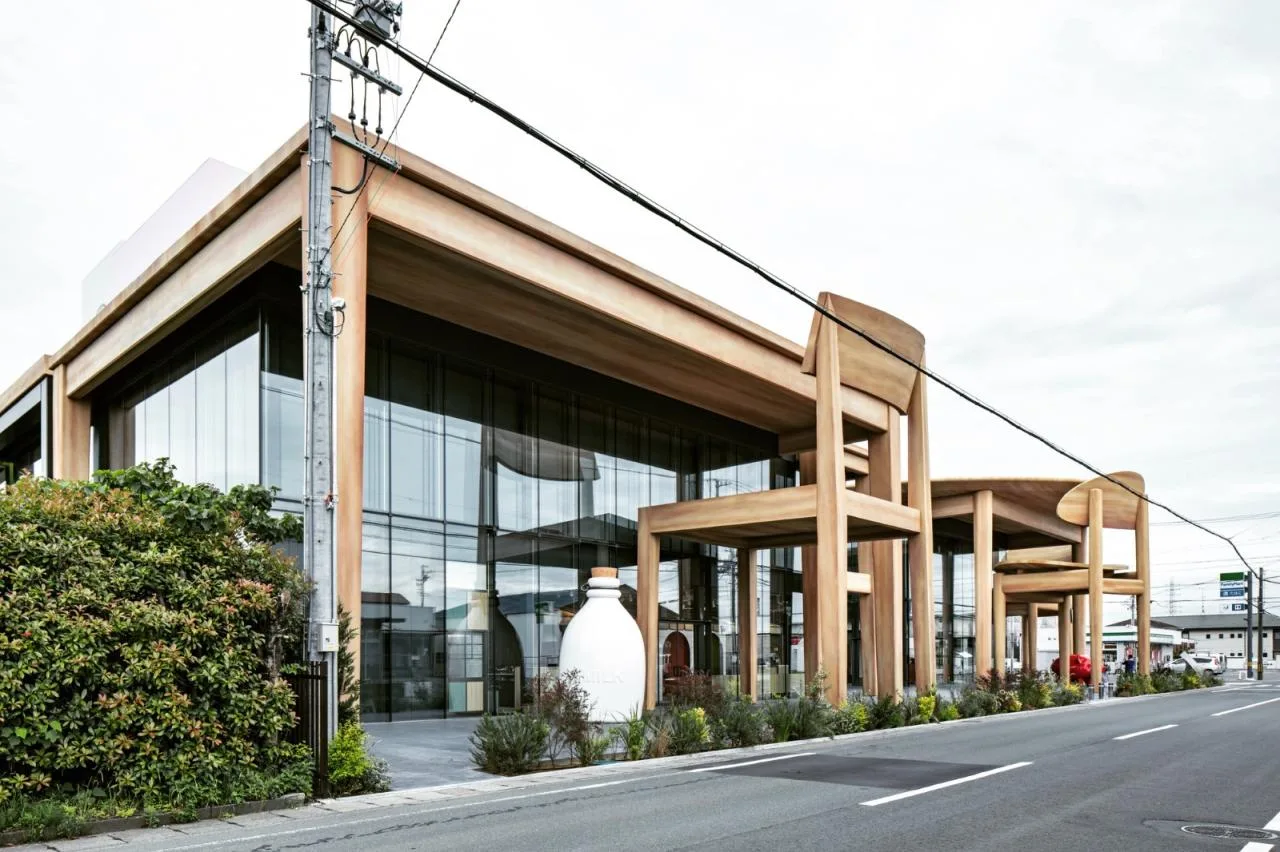 BIM Architecture | Dessert Bank, Entering the 'Giant Country'/Nichic Design