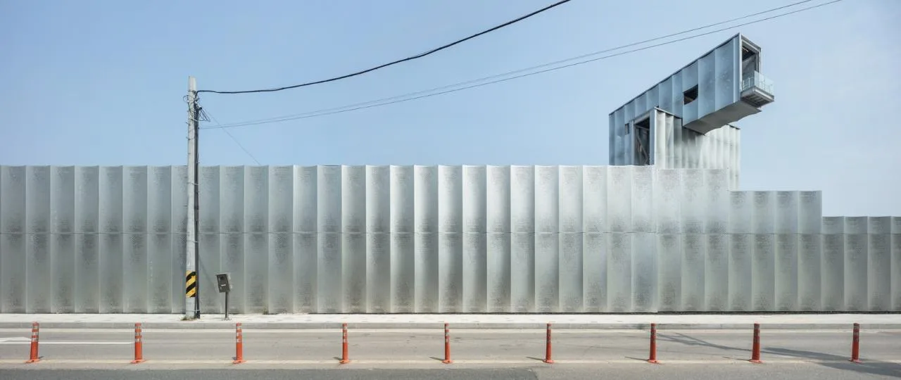 BIM Architecture | Advanced Use of Perforated Panels, Thousand Plateau Observation Deck/Emer sys