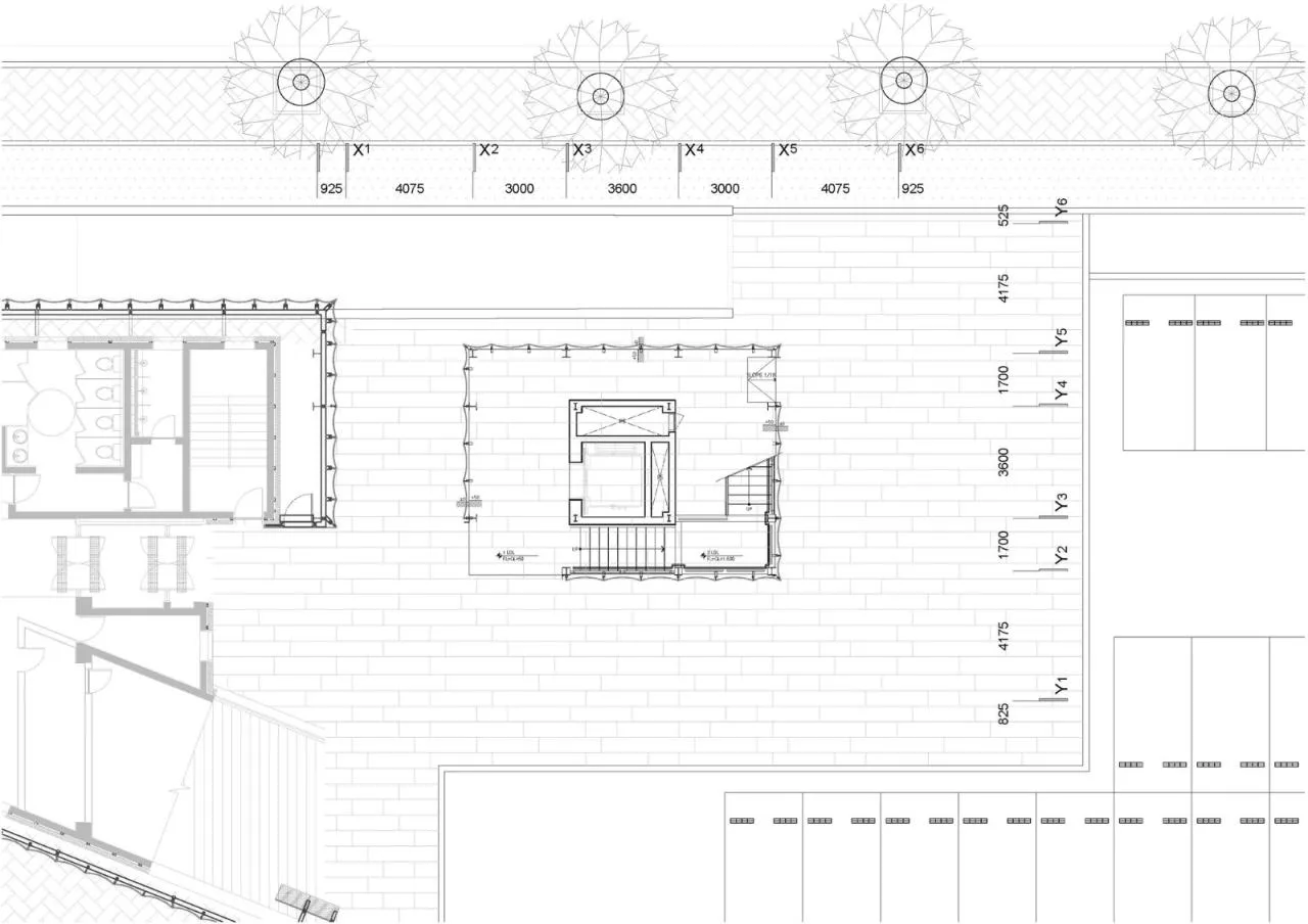 BIM Architecture | Advanced Use of Perforated Panels, Thousand Plateau Observation Deck/Emer sys