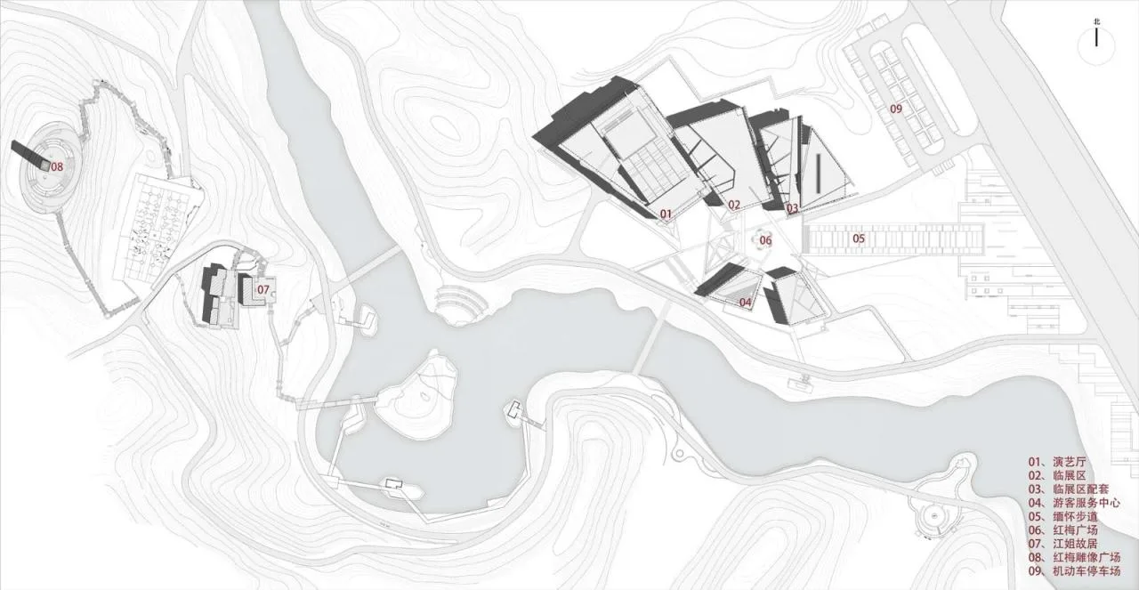 BIM Architecture | Jiang Jie's Hometown Red Education Base/Sichuan Provincial Institute of Architectural Design and Research