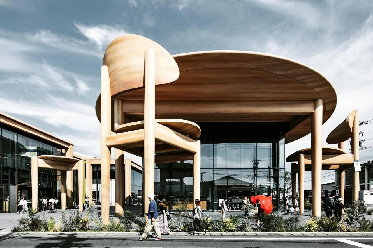 BIM Architecture | Dessert Bank, Entering the 'Giant Country'/Nichic Design