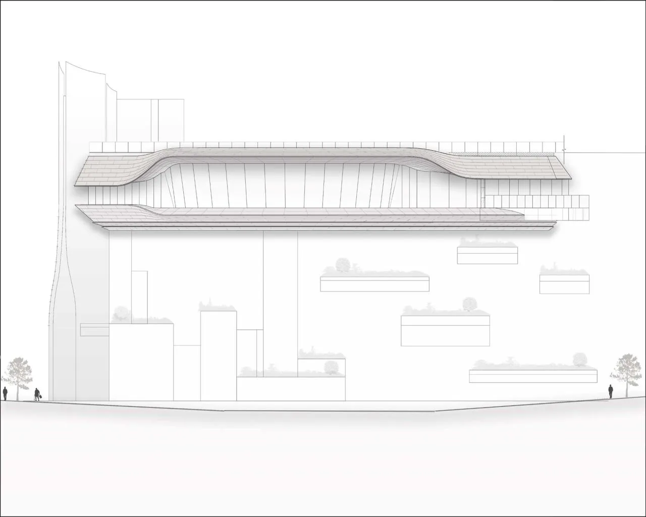 BIM Architecture | Chongqing Guanchen Urban Reception Hall/Shanghai Zhengxiang Architectural Design Firm