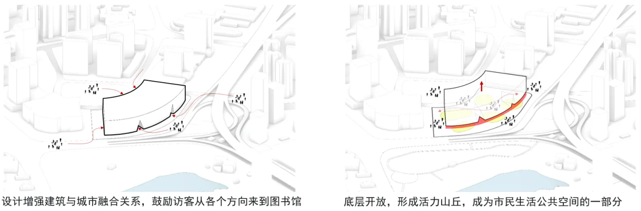 BIM Architecture | Bid Candidate: Wuhan Library New Building: Stacked Books into a Pavilion · Chu Feng Jiang Yun/Weisiping Architectural Design