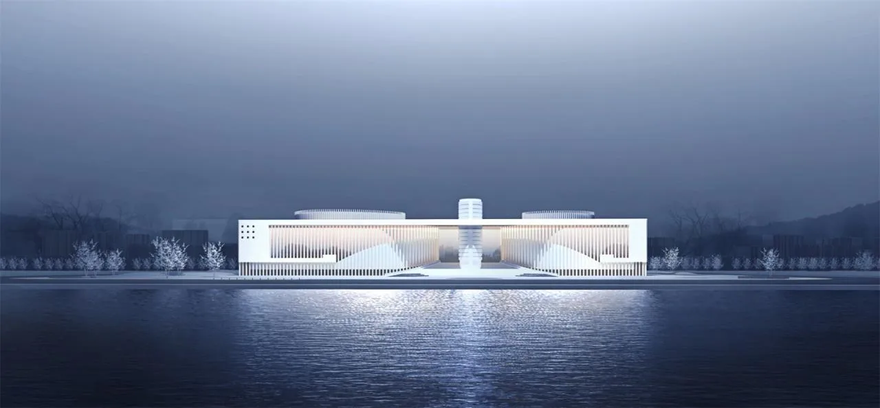 BIM Architecture | Feidong County Grand Theater Cultural Center/Shanghai Huadu Architectural Planning and Design Co., Ltd