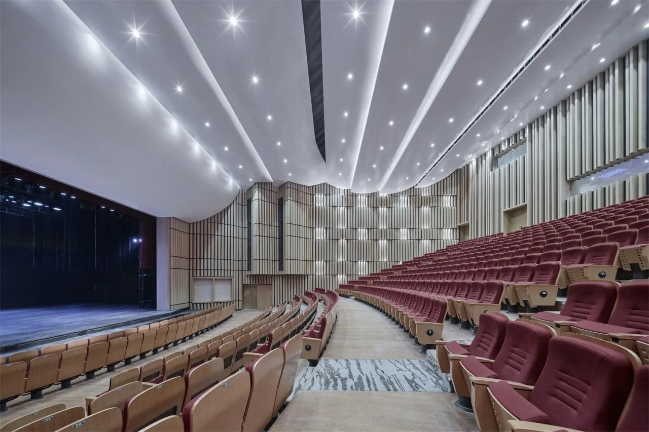 BIM Architecture | Feidong County Grand Theater Cultural Center/Shanghai Huadu Architectural Planning and Design Co., Ltd
