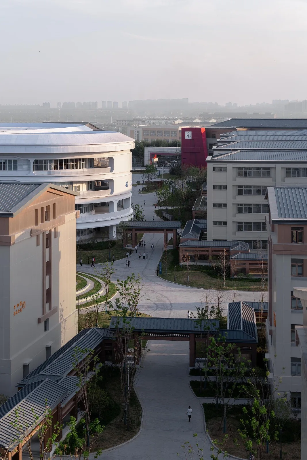 BIM Architecture | Meeting the Stars in the Sea of Yao - Hefei Yizhongdong Campus/Zhejiang University Architectural Design and Research Institute