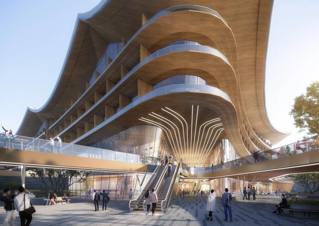BIM Architecture | Donghu Hewu: Wuhan Huguang Overture City Resort Hotel (International Competition Award)/Weisiping Architectural Design