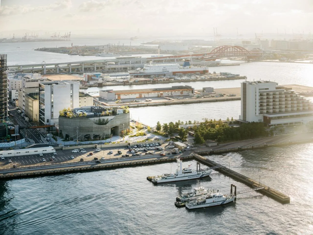 BIM Architecture | Kobe Port Museum, Sea Sand Concrete/Dacheng Construction