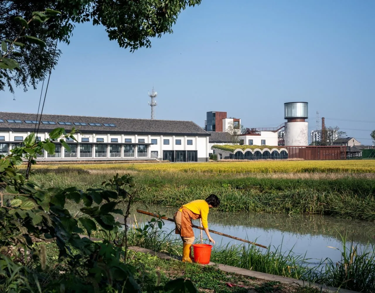 BIM Architecture | Yangtze River Delta Integration Demonstration Zone: Dingzha Water Town SOHO Smart Granary