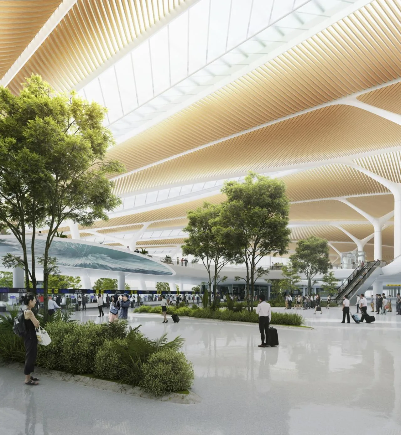BIM Architecture | Winning Proposal for Changchun Airport New Terminal/MAD Consortium