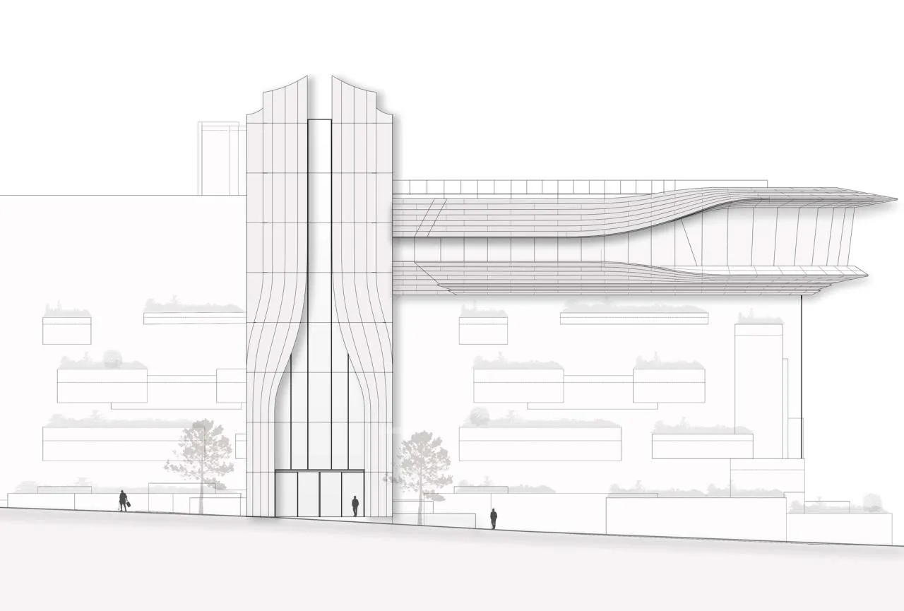 BIM Architecture | Chongqing Guanchen Urban Reception Hall/Shanghai Zhengxiang Architectural Design Firm