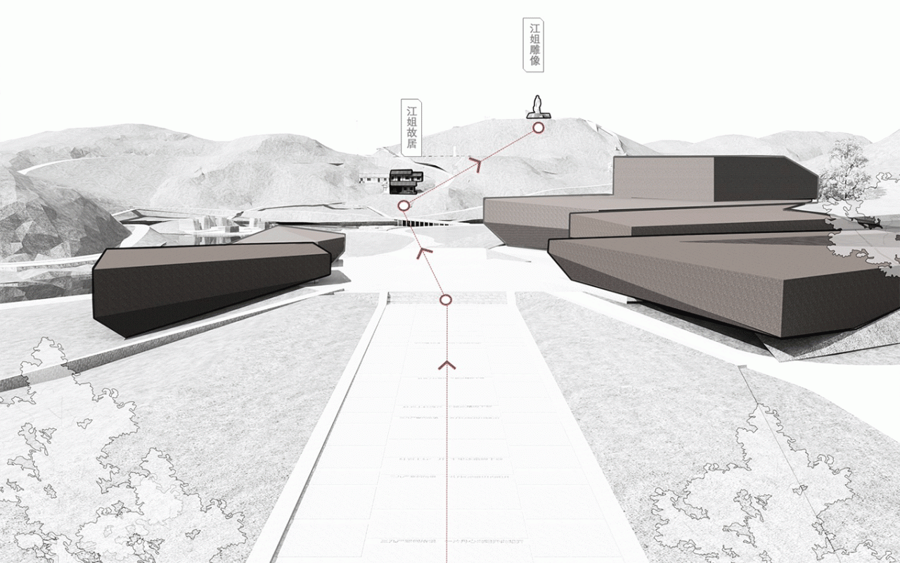 BIM Architecture | Jiang Jie's Hometown Red Education Base/Sichuan Provincial Institute of Architectural Design and Research