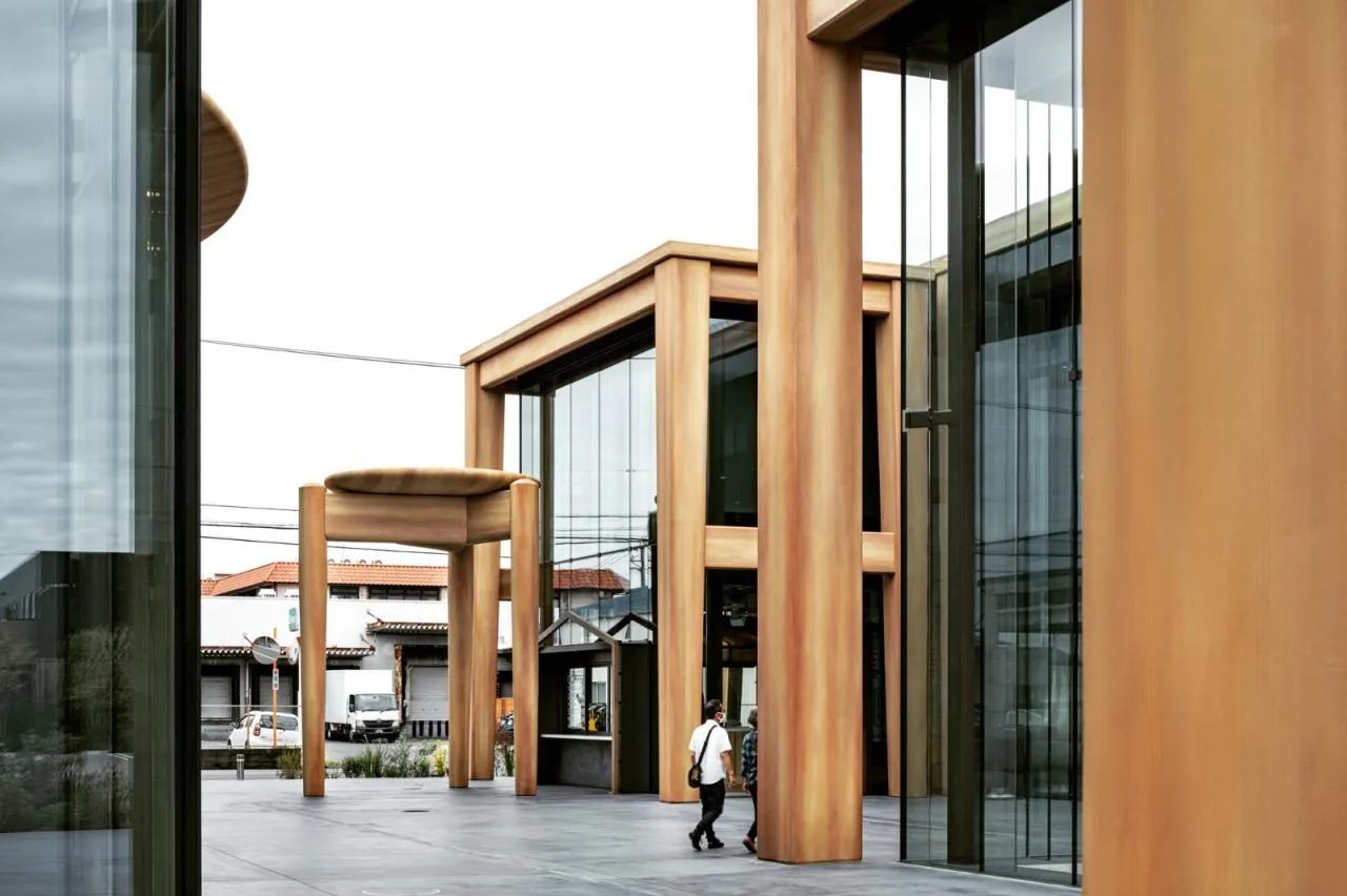 BIM Architecture | Dessert Bank, Entering the 'Giant Country'/Nichic Design