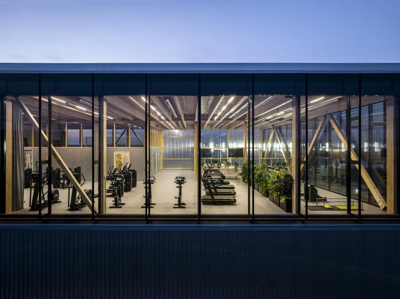 BIM Architecture | Aerial Fitness, Tongkuai Group Sports Center/Barkow Leibinger