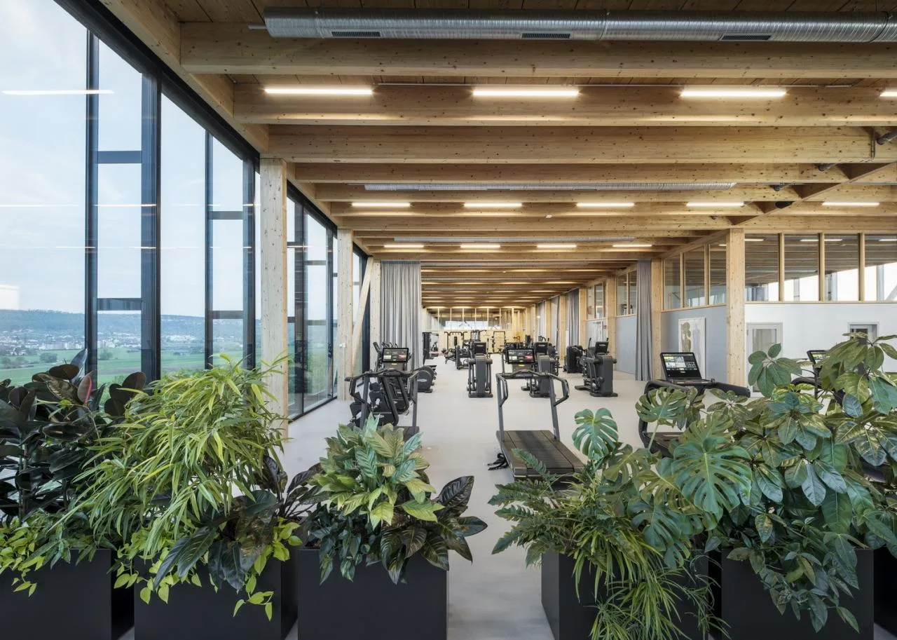 BIM Architecture | Aerial Fitness, Tongkuai Group Sports Center/Barkow Leibinger