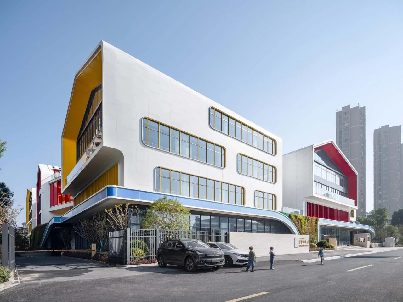 BIM Architecture | Jinchang Mondfel Kindergarten/01 City Architecture Office