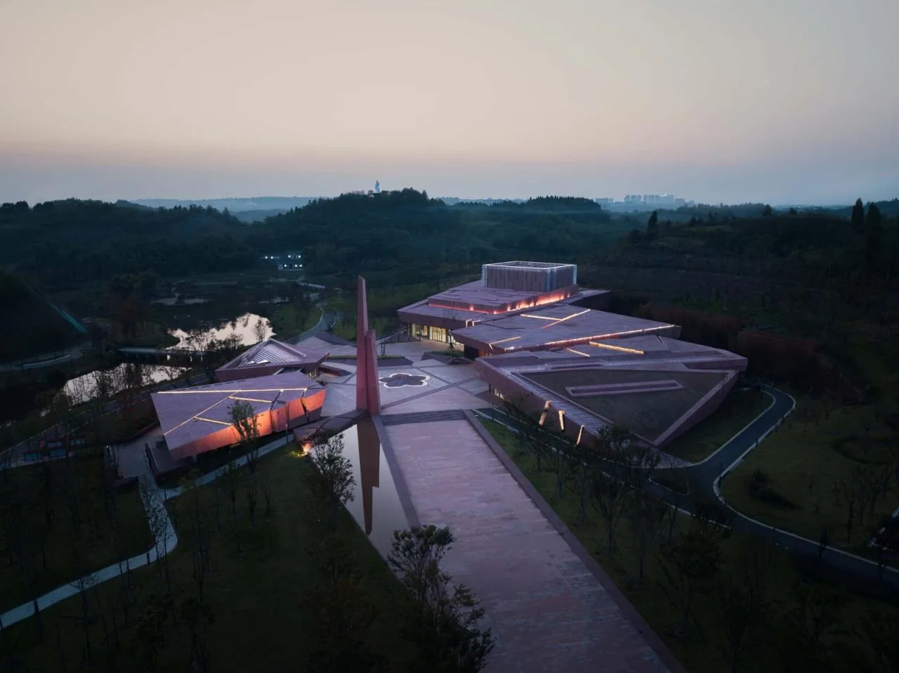 BIM Architecture | Jiang Jie's Hometown Red Education Base/Sichuan Provincial Institute of Architectural Design and Research