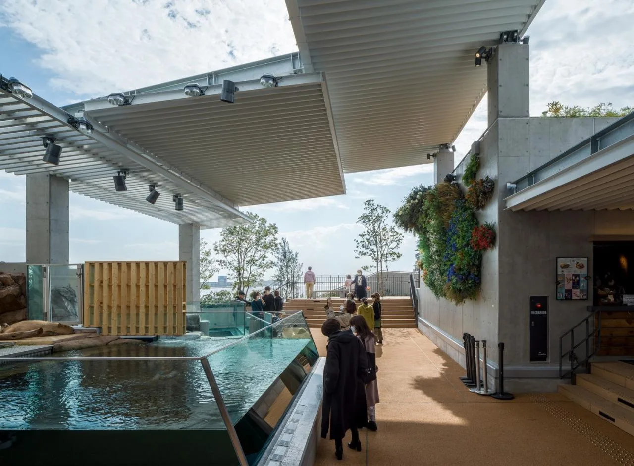 BIM Architecture | Kobe Port Museum, Sea Sand Concrete/Dacheng Construction