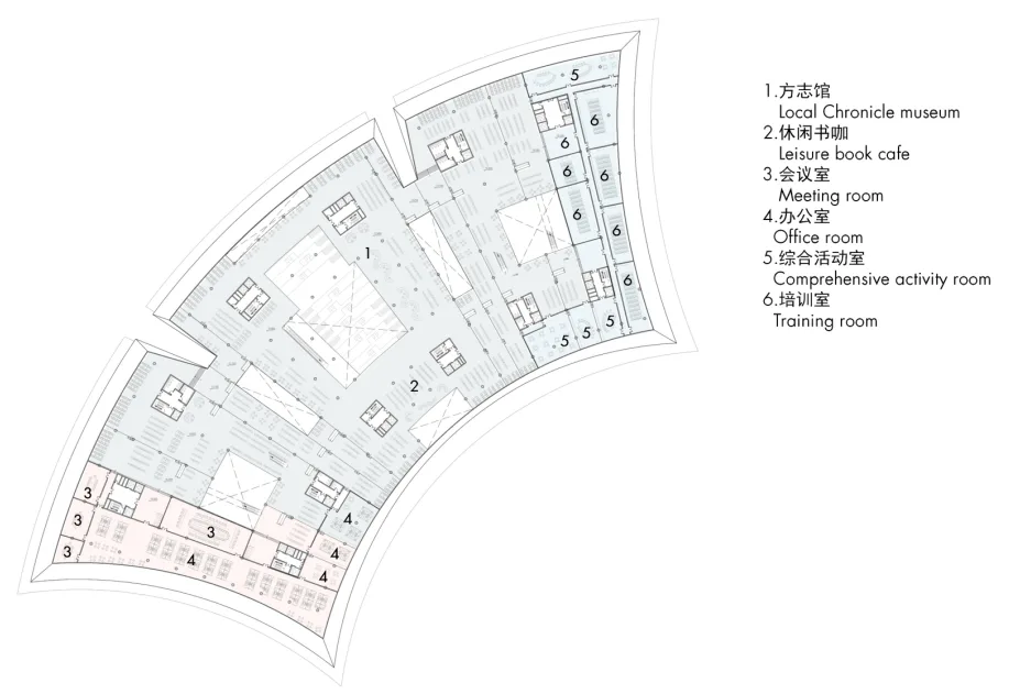 BIM Architecture | Bid Candidate: Wuhan Library New Building: Stacked Books into a Pavilion · Chu Feng Jiang Yun/Weisiping Architectural Design
