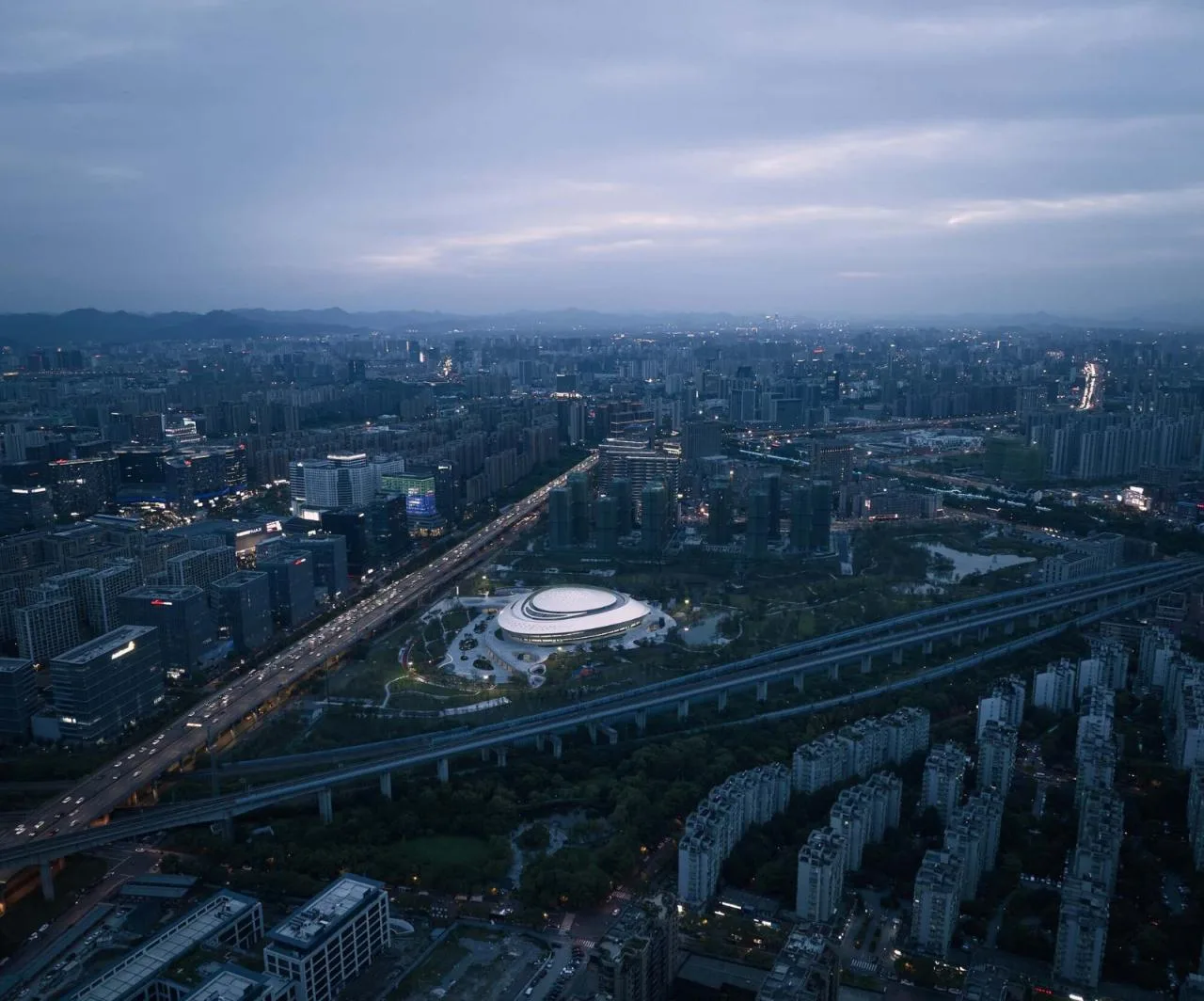 BIM Architecture | China Hangzhou Esports Center/Central South Architectural Design Institute