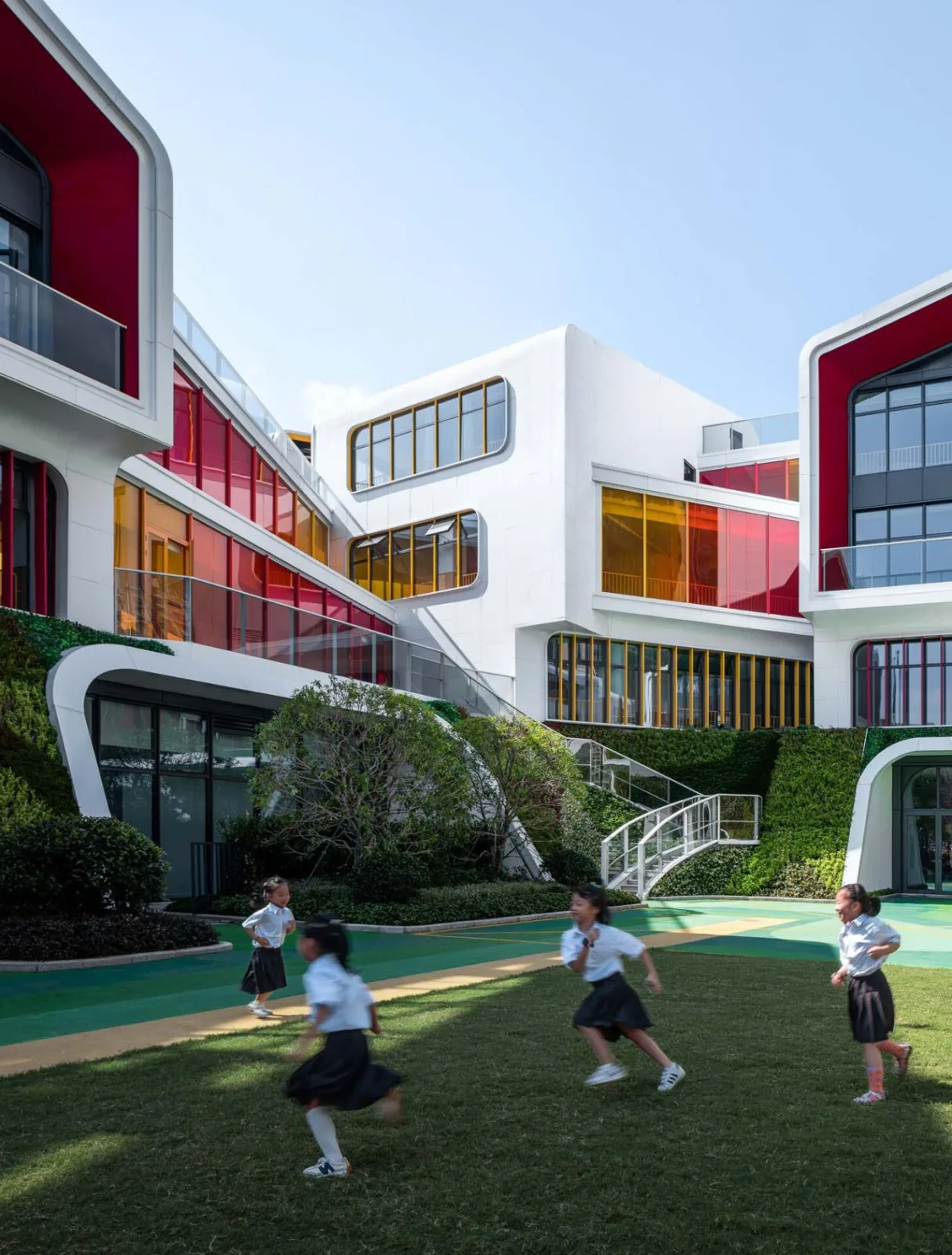 BIM Architecture | Jinchang Mondfel Kindergarten/01 City Architecture Office