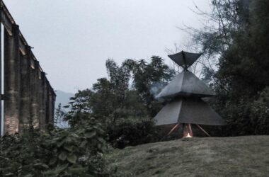 Exploring BIM Architecture: Inside the Wood Fire Pond by Guo Liaohui Studio-BIM WORLD